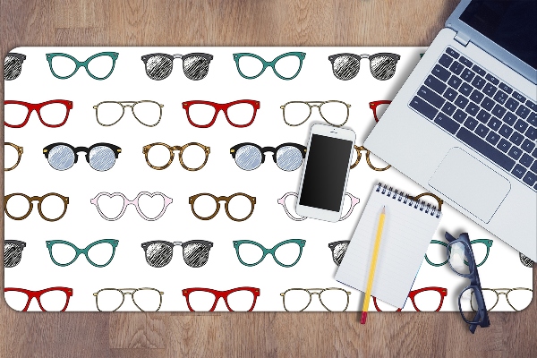 Alfombrilla escritorio Gafas retro