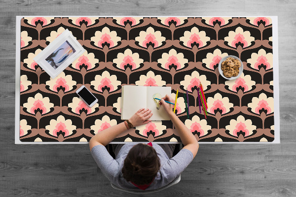 Alfombrilla escritorio Patrón floral