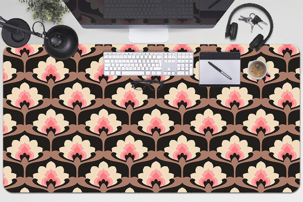 Alfombrilla escritorio Patrón floral