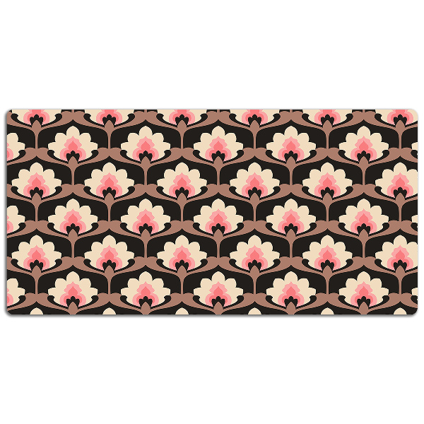 Alfombrilla escritorio Patrón floral