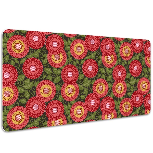 Alfombrilla para escritorio Flores geométricas