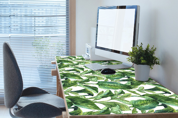 Alfombrilla escritorio Hojas tropicales