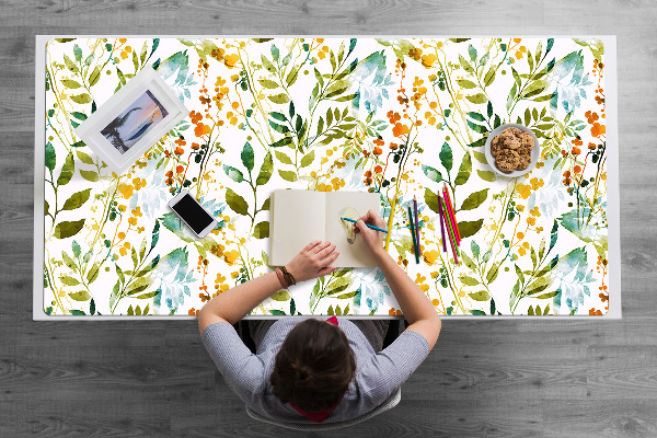 Alfombrilla escritorio Flores boho