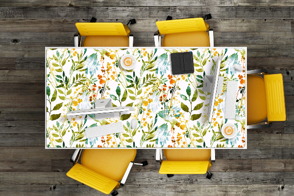 Alfombrilla escritorio Flores boho