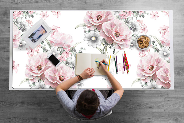 Alfombrilla escritorio Flores