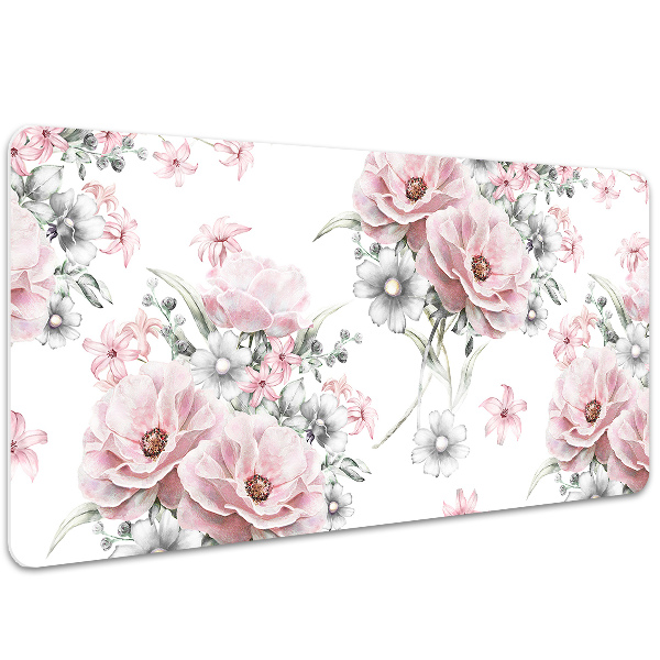 Alfombrilla escritorio Flores