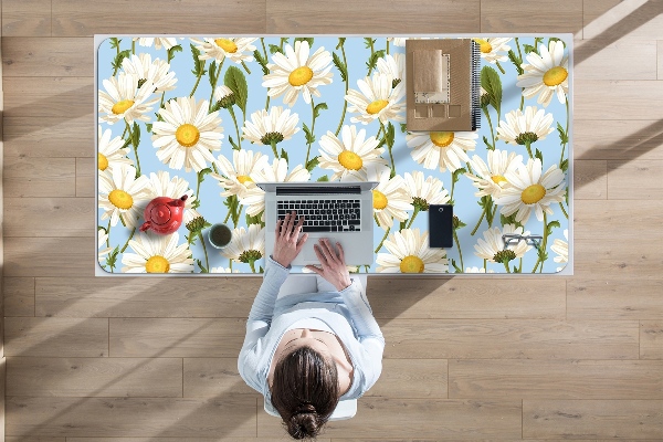 Alfombrilla para escritorio Flores de manzanilla