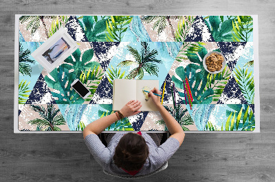 Protector de escritorio Mosaico tropical