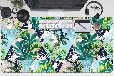 Protector de escritorio Mosaico tropical