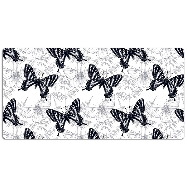 Alfombrilla escritorio Dibujo de mariposas