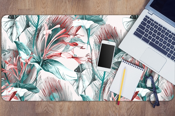 Alfombrilla escritorio Dibujo tropical
