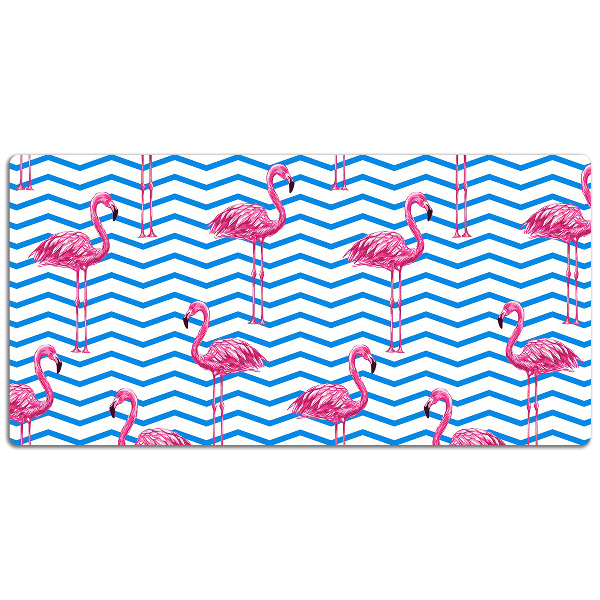 Alfombrilla escritorio Flamencos
