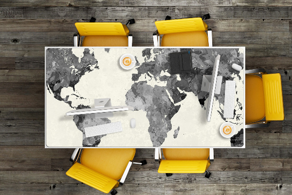 Alfombrilla para escritorio Mapa del viejo mundo