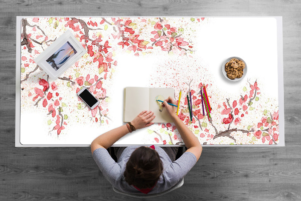 Alfombrilla para escritorio Flores de cerezo