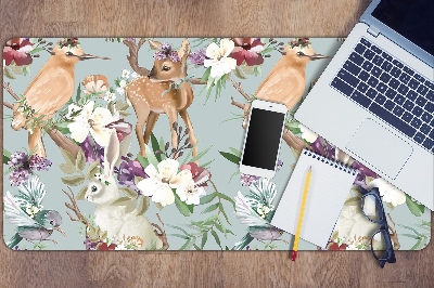 Alfombrilla escritorio Animales del bosque
