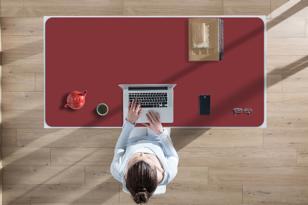 Alfombrilla para escritorio Rojo púrpura
