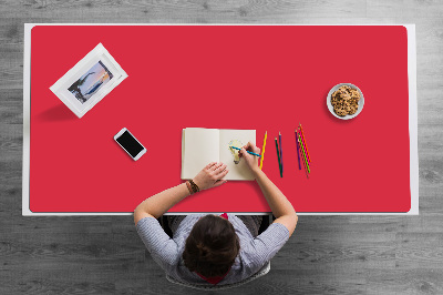 Alfombrilla para escritorio Rojo