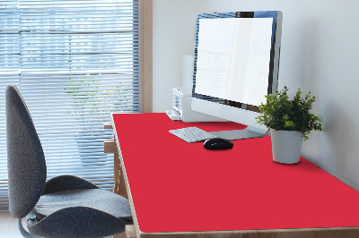 Alfombrilla para escritorio Rojo