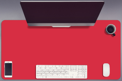 Alfombrilla para escritorio Rojo