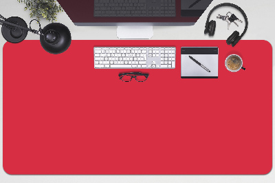 Alfombrilla para escritorio Rojo