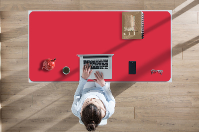 Alfombrilla para escritorio Rojo