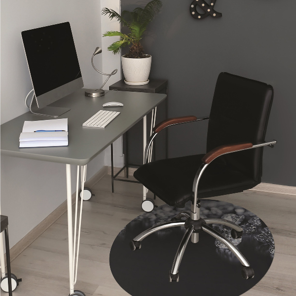 Alfombra para silla de escritorio Diamantes