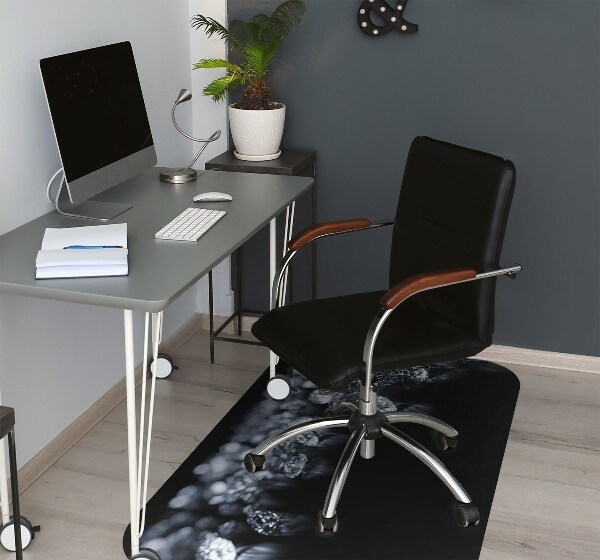 Alfombra para silla de escritorio Diamantes