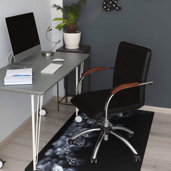 Alfombra para silla de escritorio Diamantes