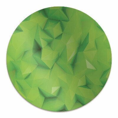 Alfombra para silla de escritorio Abstracción verde