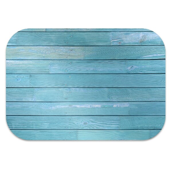 Alfombrilla para silla de escritorio Tablas azules