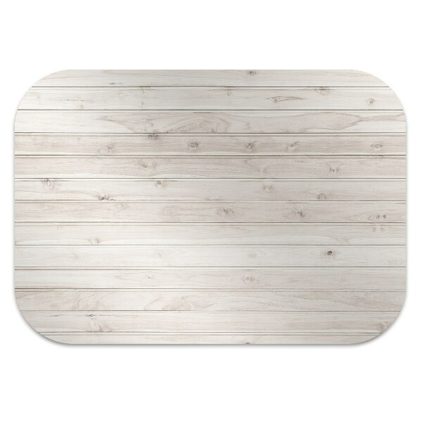 Alfombra silla ordenador Tablas blancas