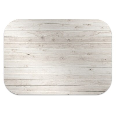 Alfombra silla ordenador Tablas blancas