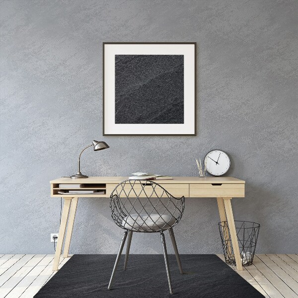 Alfombra silla ordenador Arena negro