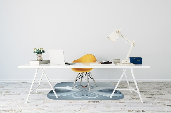 Alfombrilla para silla de escritorio Cisnes