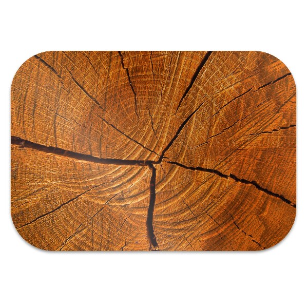 Alfombra para silla de escritorio Tronco de arbol