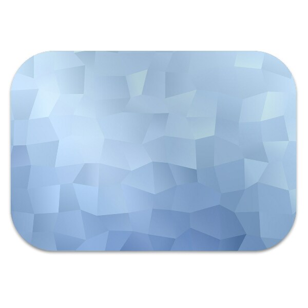 Alfombrilla para silla de escritorio Abstracción azul
