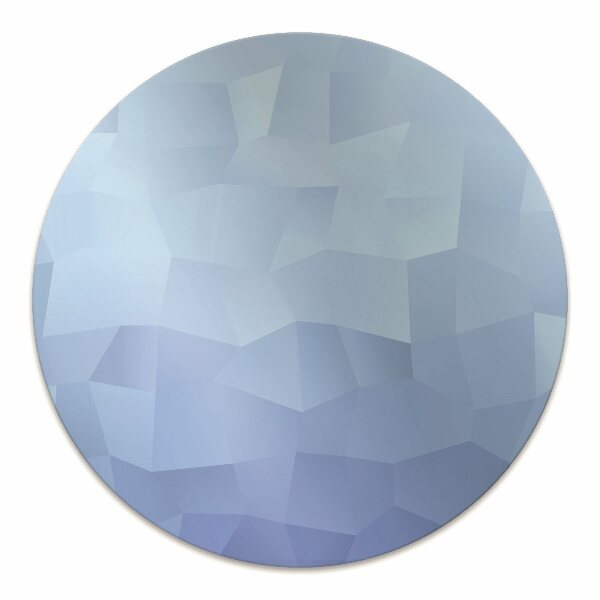 Alfombrilla para silla de escritorio Abstracción azul