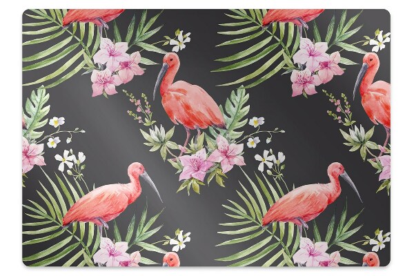 Alfombra silla ordenador Llamado negro