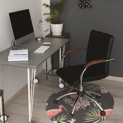Alfombra silla ordenador Llamado negro