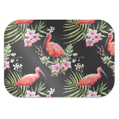 Alfombra silla ordenador Llamado negro