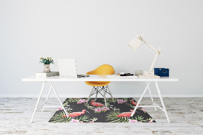 Alfombra silla ordenador Llamado negro