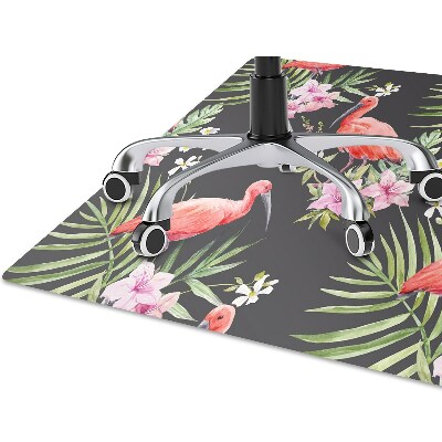 Alfombra silla ordenador Llamado negro