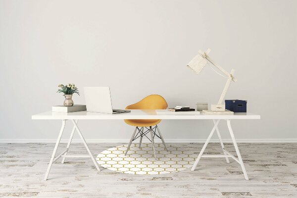 Alfombra para silla de escritorio Panal