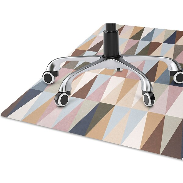 Alfombra para silla de escritorio Mural retro