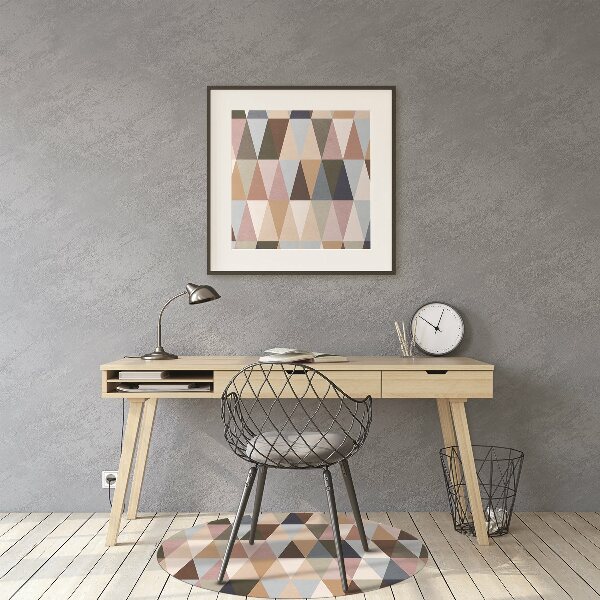 Alfombra para silla de escritorio Mural retro