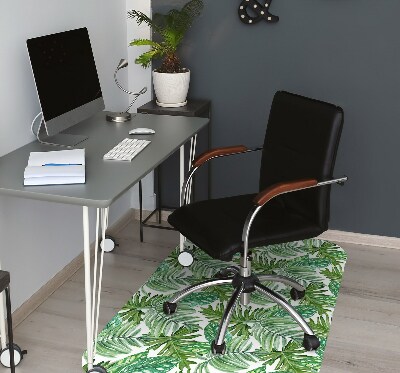 Alfombra para silla de escritorio Selva
