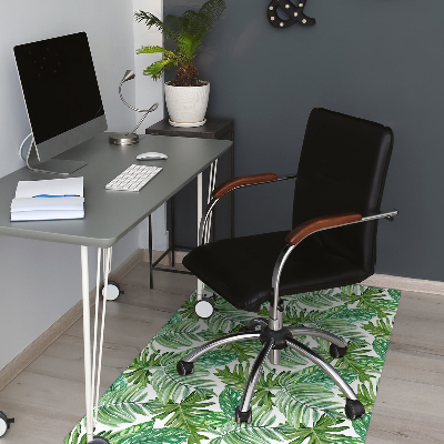 Alfombra para silla de escritorio Selva