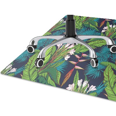 Alfombra para silla de escritorio Jungla tropical