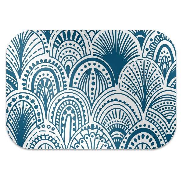 Alfombra para silla de escritorio Abstracción boho