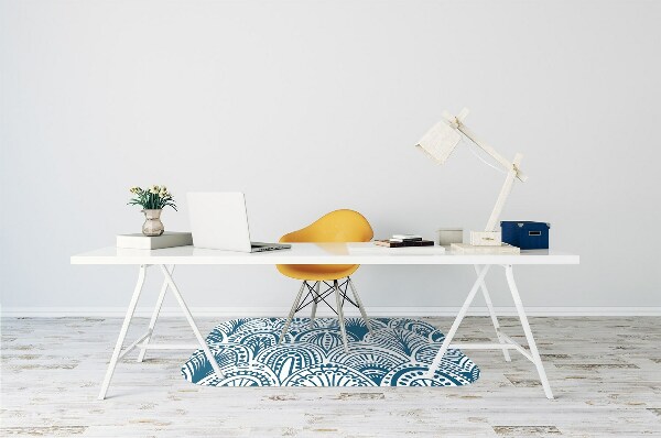 Alfombra para silla de escritorio Abstracción boho